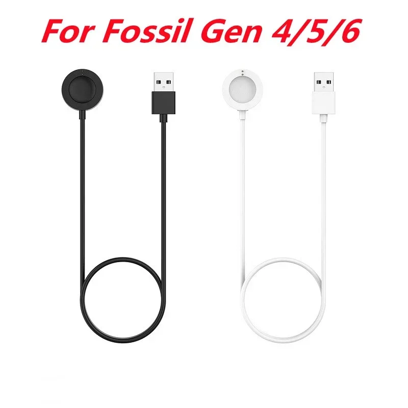 كابل شحن USB بطول 1 متر لساعة  - مراجعة Fossil Smartwatch Accessories وسعره