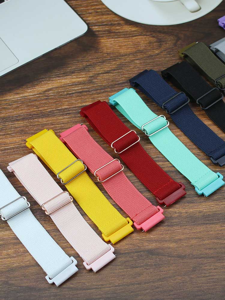 حزام لامع مرن لساعة سامسونج جا - مراجعة Titan Smartwatch Accessories وسعره