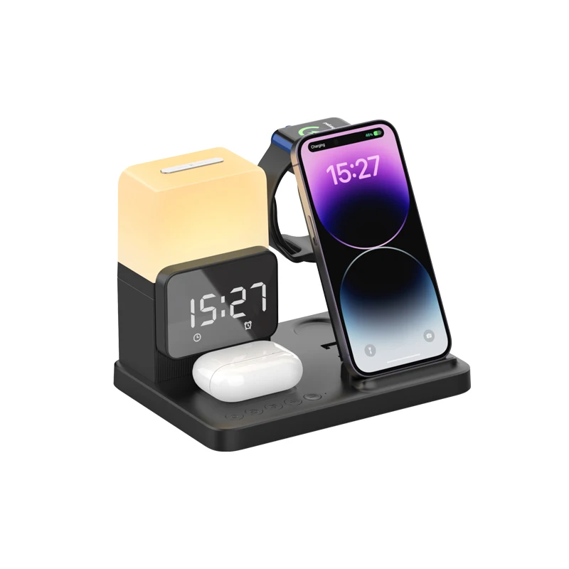 6 في 1 شاحن لاسلكي حامل الوساد - مراجعة Smartwatch X12 وسعره